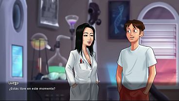 La profesora me pidio que me quedara despues de clases – summertime saga
